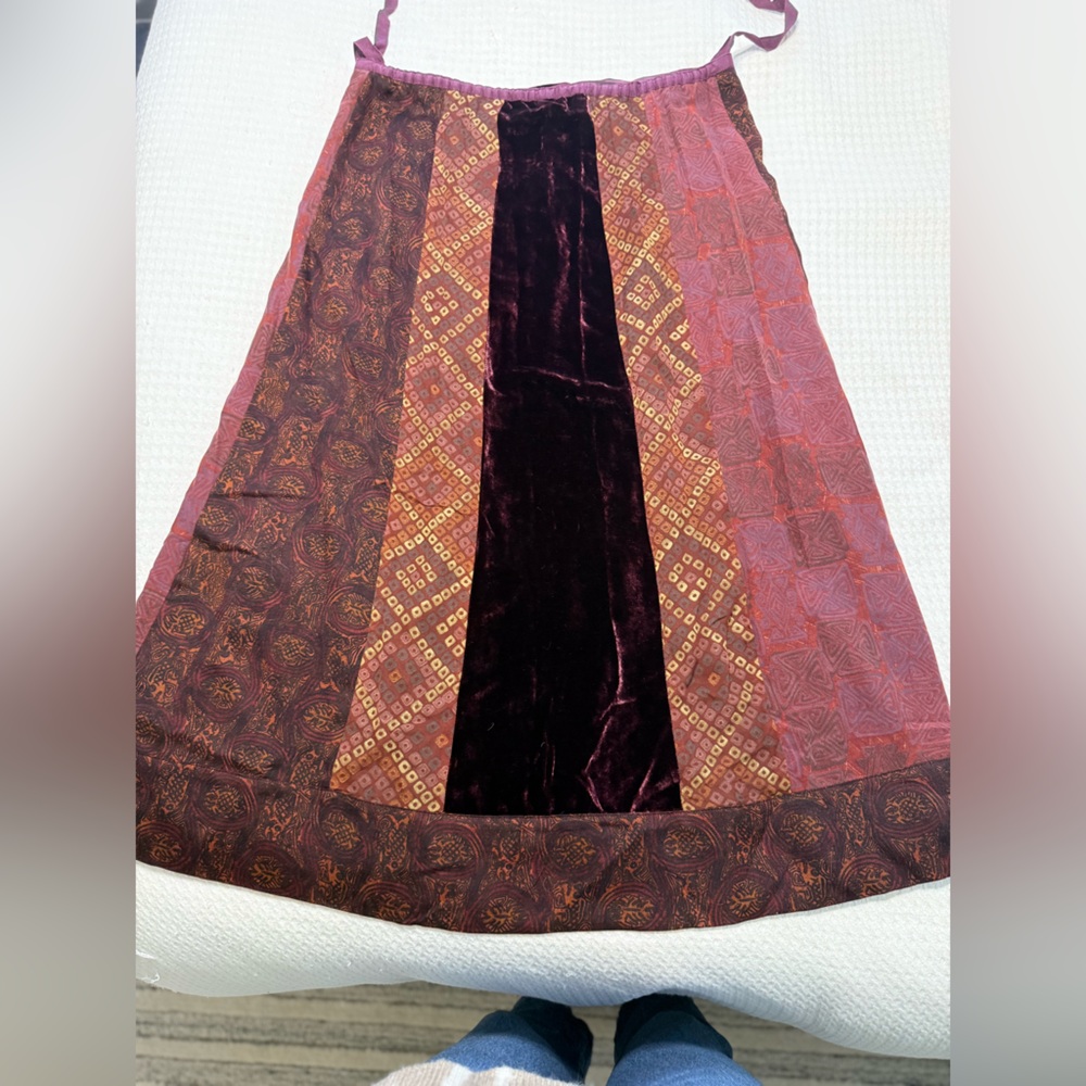 Peruvian Connection | Gypsy Patchwork Skirt - image 2